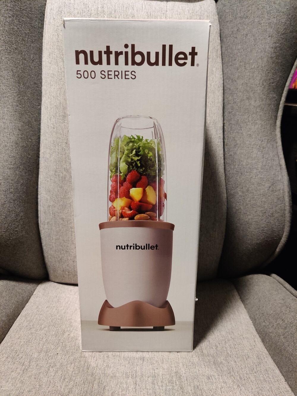 Nutribullet 500 Series 500 Watt White & Gold Mixer Blender Brand New